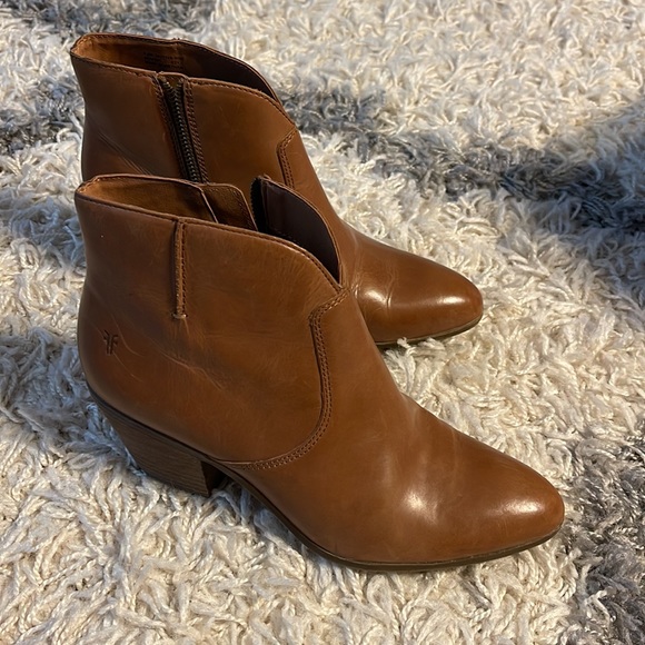 Frye - Leather Ankle Boots - Picture 4 of 5